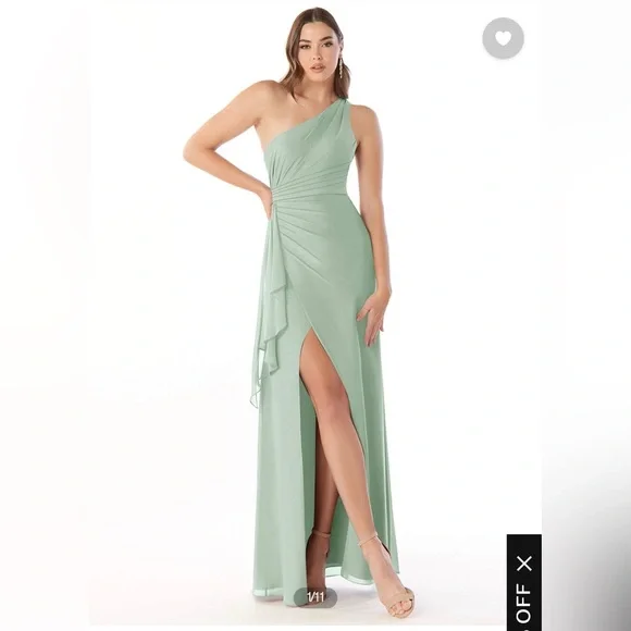 agave color bridesmaid dresses $25 Super SalenJenny Yoo 
